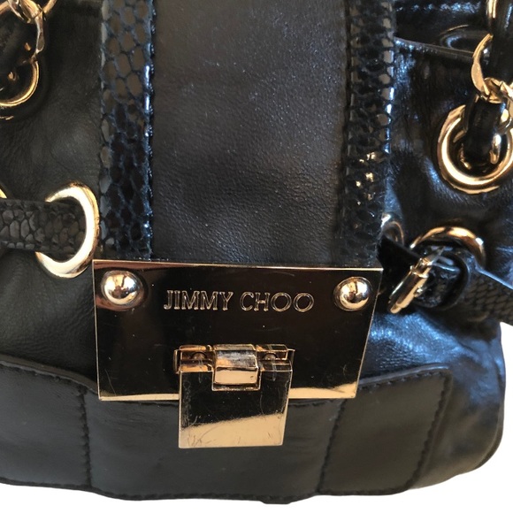 Jimmy Choo Mini Ramona Chain Bag Satchel 💯 - Picture 6 of 13